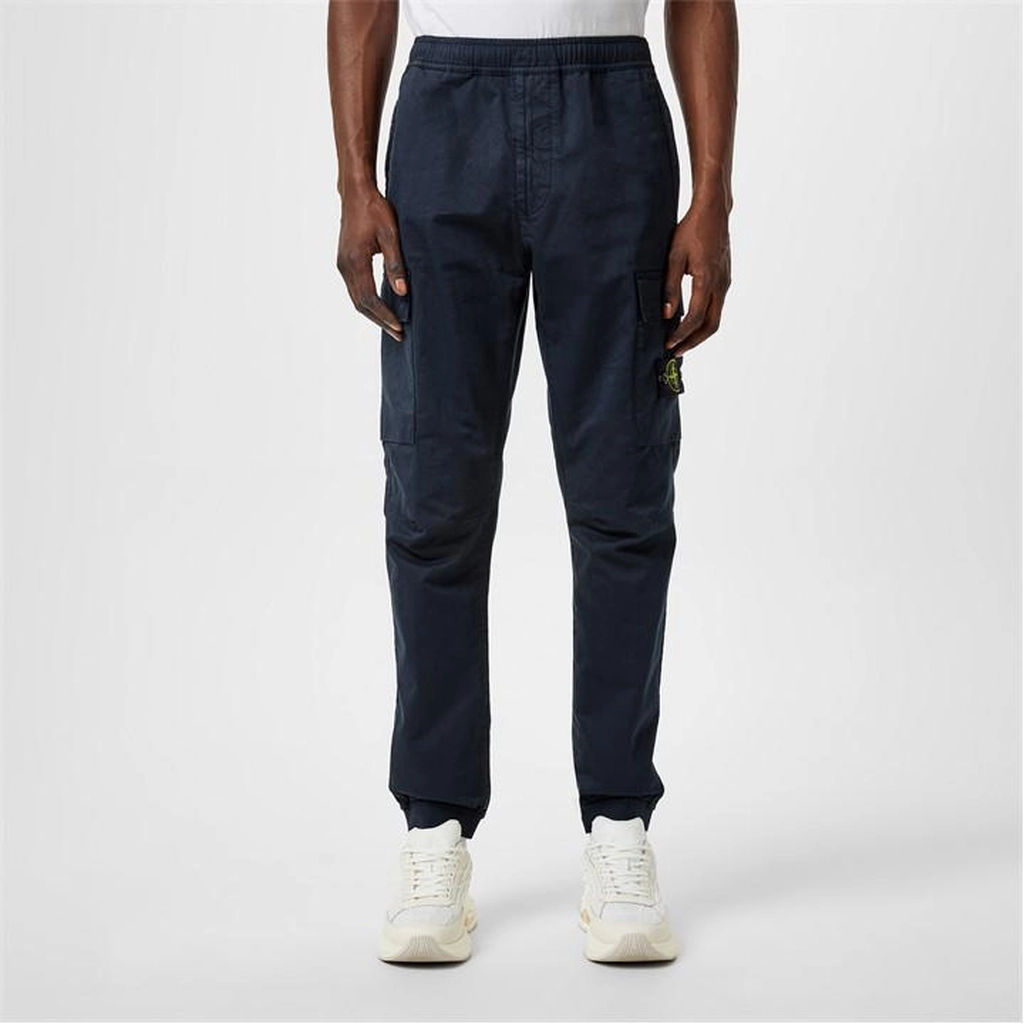 Stone Island Raso Cargo Trousers - Blue